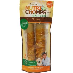 Advanced Twists Dog Treat With Chicken Flavor By Nutri Chomps - 2 count