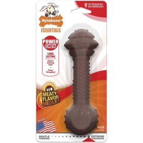 Essentials Power Chew Barbell Meaty Medley Flavor By Nylabone - Medium - 1 count