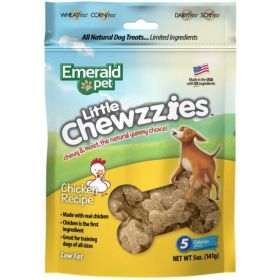 Emerald Pet Little Chewzzies Soft Training Treats Chicken Recipe - 5 oz