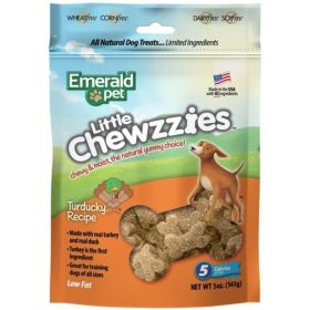 Little Chewzzies Soft Training Treats Turducky Recipe By Emerald Pet - 5 oz