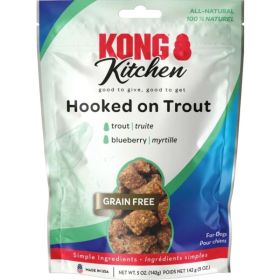 Kitchen Hooked on Trout Dog Treat By KONG - 5 oz
