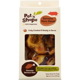 Serrano Ham Steak Dog Treat By Pet 'n Shape - 5 oz - 1 count