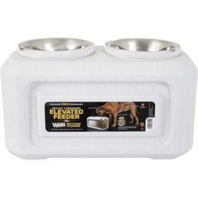Gamma2 Elevated Dog Feeder with Storage - 1 count