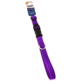 Tuff Collar Nylon Adjustable Collar - Purple - 14"-20" Long x 5/8" Wide