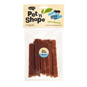 Lamb Strip Dog Treats By Pet 'n Shape - 3 oz