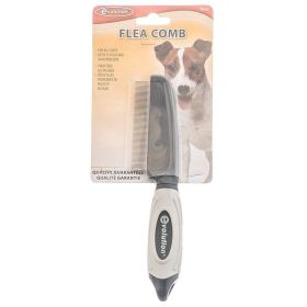 Evolution Flea Comb - For All Coats - (7.5" Long x .5" Teeth)