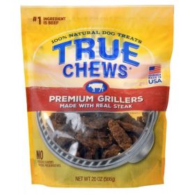 Premium Grillers Natural Treats With Real Steak By True Chews - 20 oz