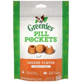 Greenies Pill Pockets Cheese Flavor Tablets - 30 count
