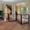 Convertible Elite 6 Panel Pet Gate In Cherry Brown By Richell